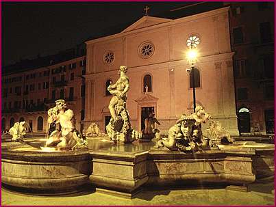 fontana di piazza Navona - Navona square fountain