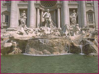 Fontana di Trevi - Trevi Fountain